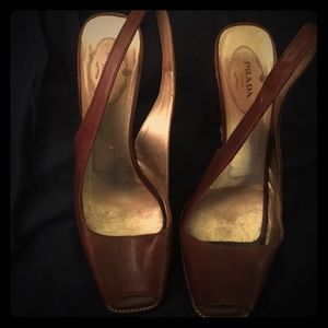 Prada Sling backs